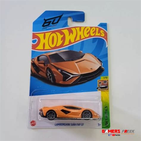 PROMO MURAH Hot Wheels HW Lamborghini Sian FKP 37 Hotwheels Orange Shopee Malaysia