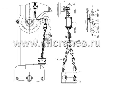 Ограничитель подъема крюка КС-55713-1В.80.400-5 | OOO «Концерн «Все краны»