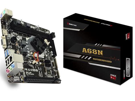 BIOSTAR A68N-5600E BGA769 Ver 6.X | Laptop.bg - Технологията с теб