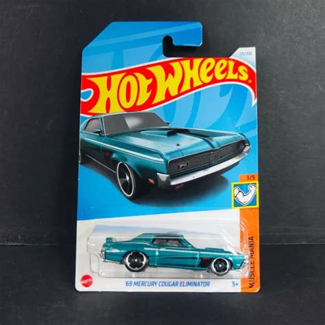 HOT WHEELS 2024 Case K Mainline 69 Mercury Cougar Eliminator Int Karte EUR 4 20 PicClick DE