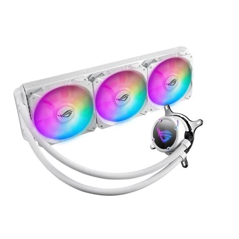 Asus Wasserkühlung ROG Strix LC 360 RGB White Edition, All-in-One, Aura ...