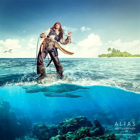 Creating My Own Captain Jack Sparrow Movie Posters With A Garage Shoot