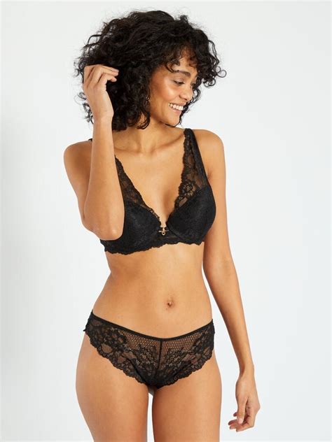 Reggiseno Con Pizzo Envie De Lingerie Nero Kiabi