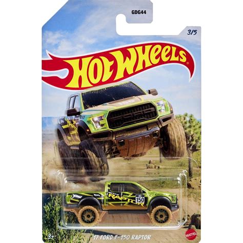 Masinuta Metalica Hot Wheels 17 Ford F 150 Raptor 3 5 TimodorToys Ro