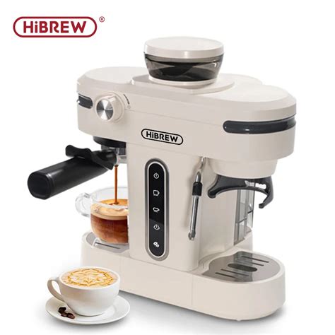 Hibrew Cafetera Espresso Semiautom Tica Con Molinillo M Quina De