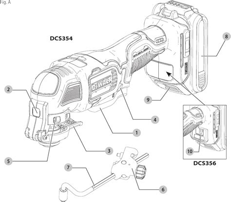 DeWalt DCS354, DCS356 - Oscillating Multi-Tool Manual | ManualsLib