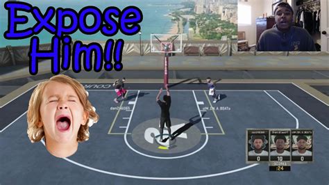 TRASH TALKER GETS EXPOSED ON MYPARK NBA 2K16 YouTube