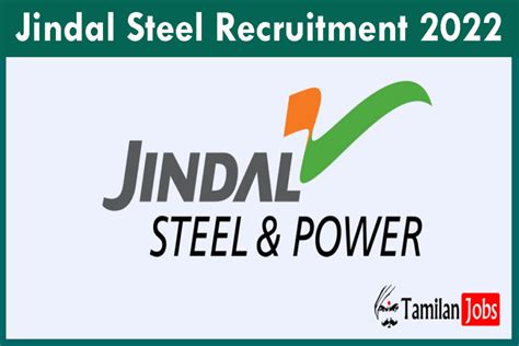 Jindal Steel Recruitment 2022 Apply Online Fresher Job Openings