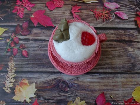 Кружечка кофе с печенькой и малиной в интернет-магазине Ярмарка ...