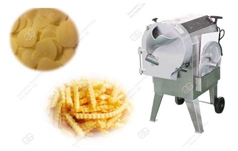 Corrugated Potato Chips Cutting Machine丨potato Wave Slice Cutting