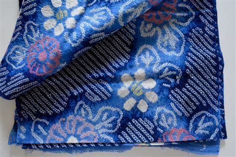 Cotton Yukata Fabric Japanese Textile Kyoto Etsy