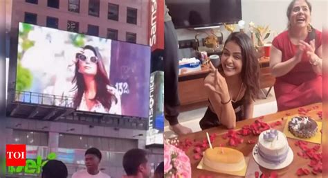 Priyanka Chahar Choudhary Gets Featured On Times Square Billboard On