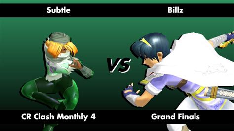 Cr Clash Monthly T Wnrs Semis Subtle Sheik Vs Billz Marth