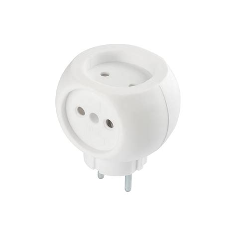 Разветвитель-тройник электрический круглый ВЕЛЛКОНТ ТС-3 3 гн 6А б/з ...