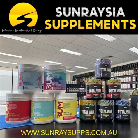 sunraysia supplements taste   sampling station ready