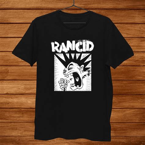 Rancid Microphone Guy Official Merchandise Shirt - TeeUni