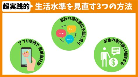 【身の丈に合った生活の新基準】生活水準を見直す3つの方法とは？ 【子育て＆お金の情報サイト】マネきっず