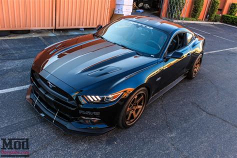 Michaels S550 Mustang Gt On Volk Te37s Gets Bmr Suspension And Mgw Race