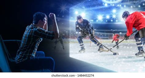 1 129 Watching Hockey On Tv Images Stock Photos 3d Objects And Vectors