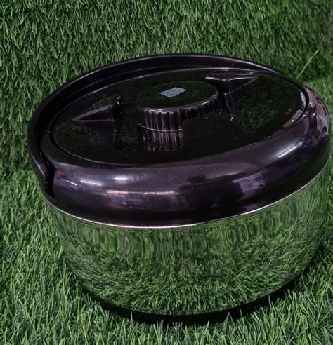 Round Stainless Steel And Plastic Modware Kafto Insulated Hot Pot Size 12inch Diameter At
