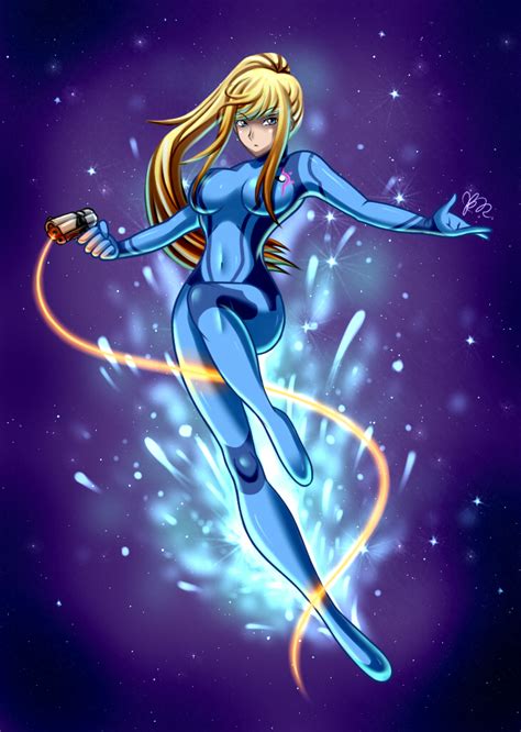 Samus Zero Suit Fan Art