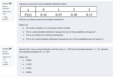 Solved Suppose you are given with a probability distribution | Chegg.com
