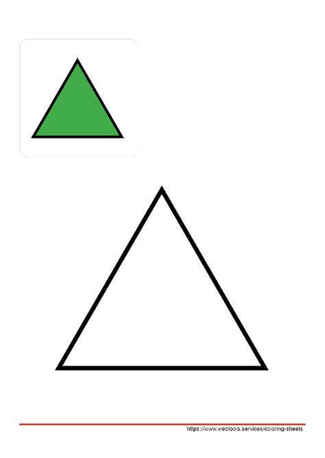 Webtools Triangle Coloring Sheet