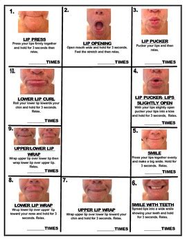 Adult Speech Therapy Exercises