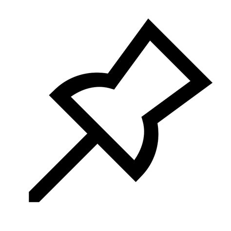 Thumbtack Solid Icon Free Download Transparent Png Creazilla