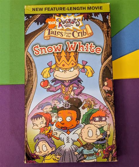 Rugrats Tales From The Crib Snow White 2005 Vhs Nickelodeon Fairy Tale 97368775237 Ebay