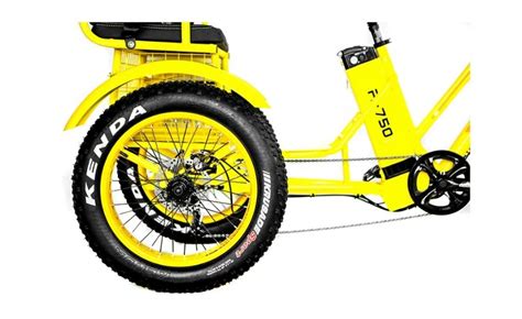 Bpm Bikes R 750X Rickshaw Electric Fat Tire Tricycle