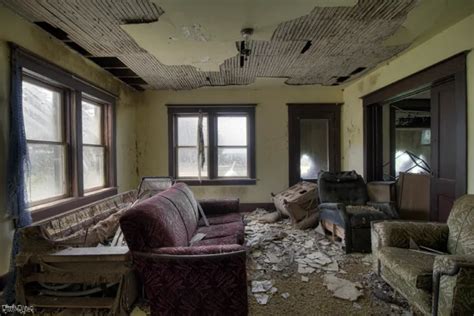 Abandoned House On Hilltop