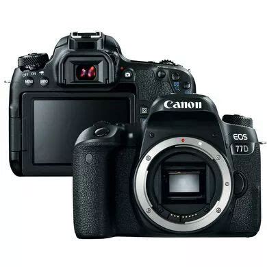 Зеркальный фотоаппарат Canon EOS 77D body - купить по низкой цене в ...