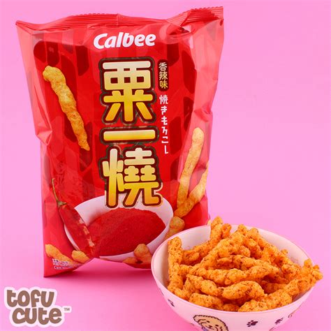 Buy Calbee Grill A Corn Crisp Hot Spicy At Tofu Cute