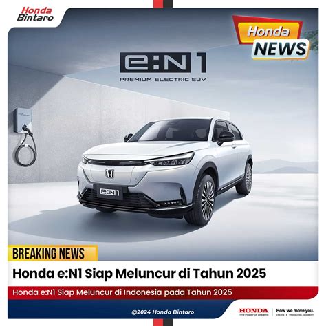 Honda e:N1 Siap Meluncur di Tahun 2025 - Honda Bintaro