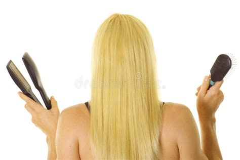 Long Blond Human Hair Stock Image Image Of Beauty Healthy 13721767