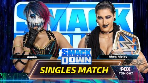 Asuka Vs Rhea Ripley Wwe Smackdown Youtube