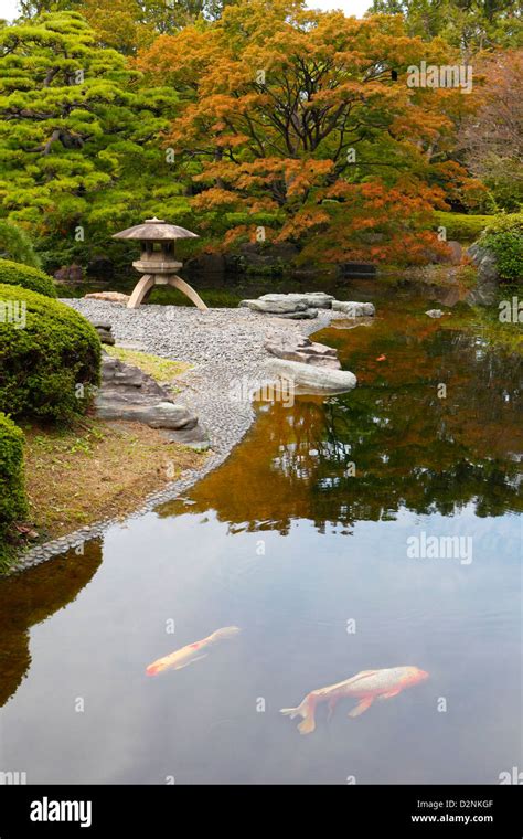 Imperial Palace Garden, Tokyo; Japanese Garden Stock Photo - Alamy