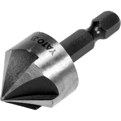 Сверло конусное зенкер d20.5mm L45mm хвостовик HEX YATO YT-44726