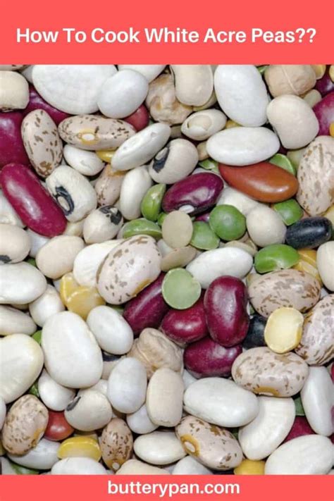 how to cook white acre peas