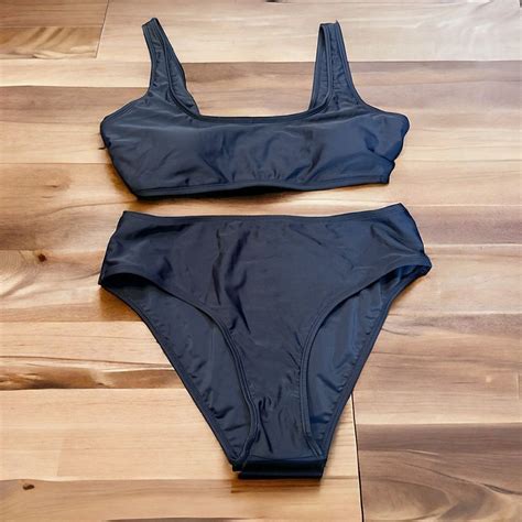 Xunyu Bikini Set Bandage Solid Brazilian Swimwear Two Pieces Swimsuit Padded Thong Bathing Suits