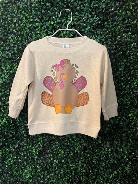 Girls Turkey Top Rts Salt Threads