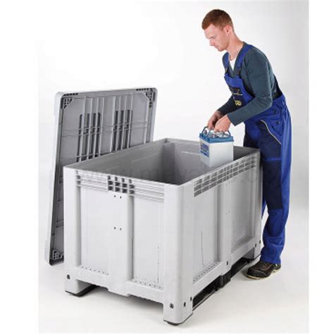 Купить Паллетный ящик Коробка с европоддоном 120х80 500л: отзывы, фото ...