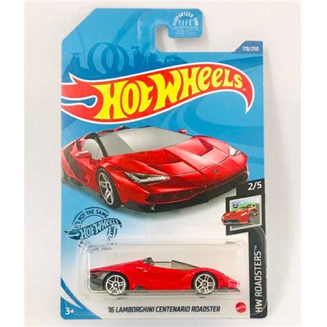 LAMBORGHINI Hot WHEELS 16lamborghini CENTENARiO ROADSTER Shopee Philippines