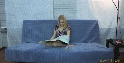 Foxy Russian Blonde Marina Awards Pussy Tester With Sex