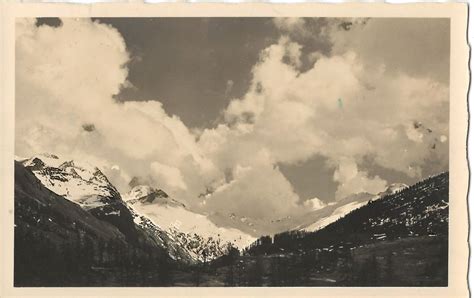 Vintage Fotokarte E Meerkämper Sils Maria im Engadin 1938 Kaufen