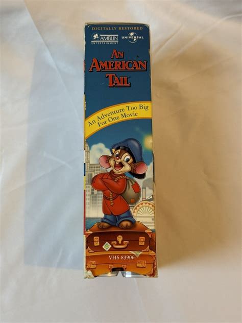 Multiple Autographed An American Tail And Fievel Goes West Vhs Box Set