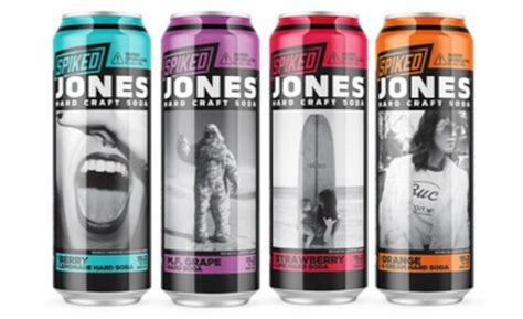 Jones Soda Rainmaker Launch Spiked Jones Hard Craft Soda Beverage