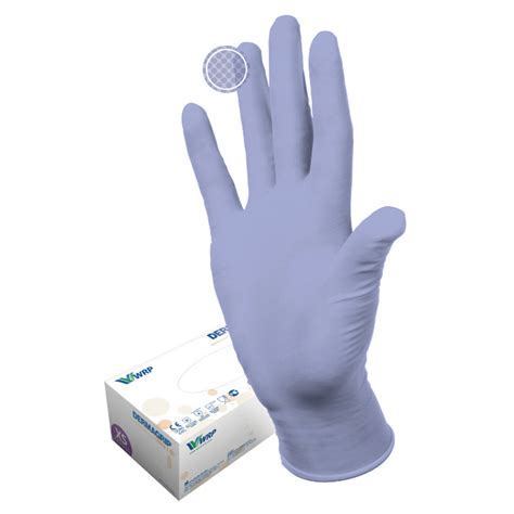 Dermagrip Перчатки медицинские, 7,5 (M), сиреневый - купить с доставкой ...