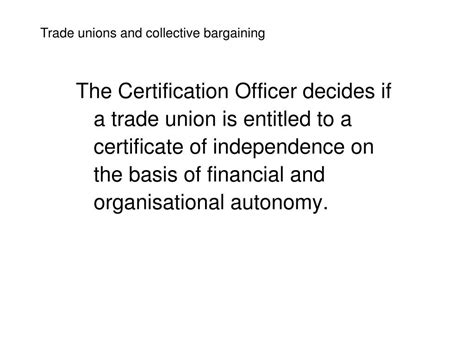 PPT - CHAPTER 18 Trade unions and collective bargaining PowerPoint ...